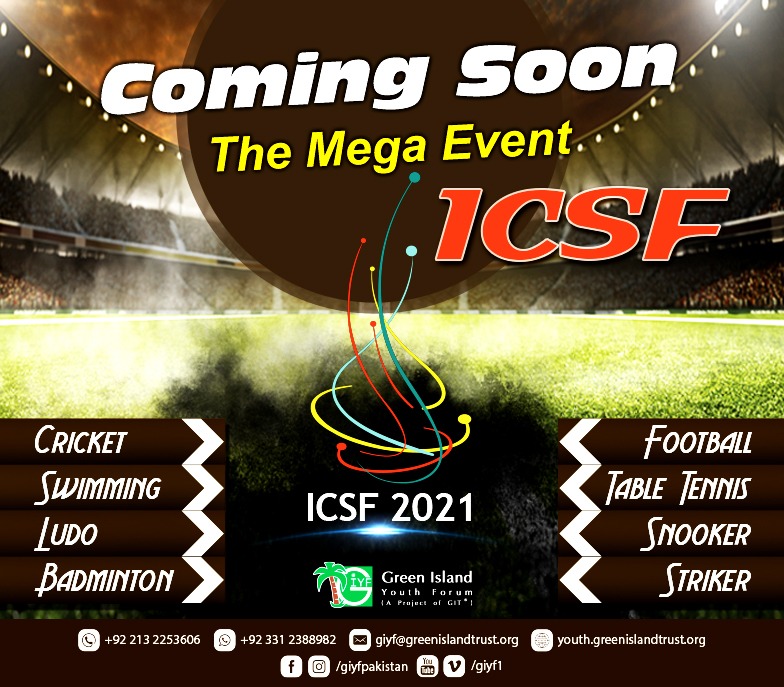 Intra Community Sports Festival - ICSF 2021 Coming Soon
