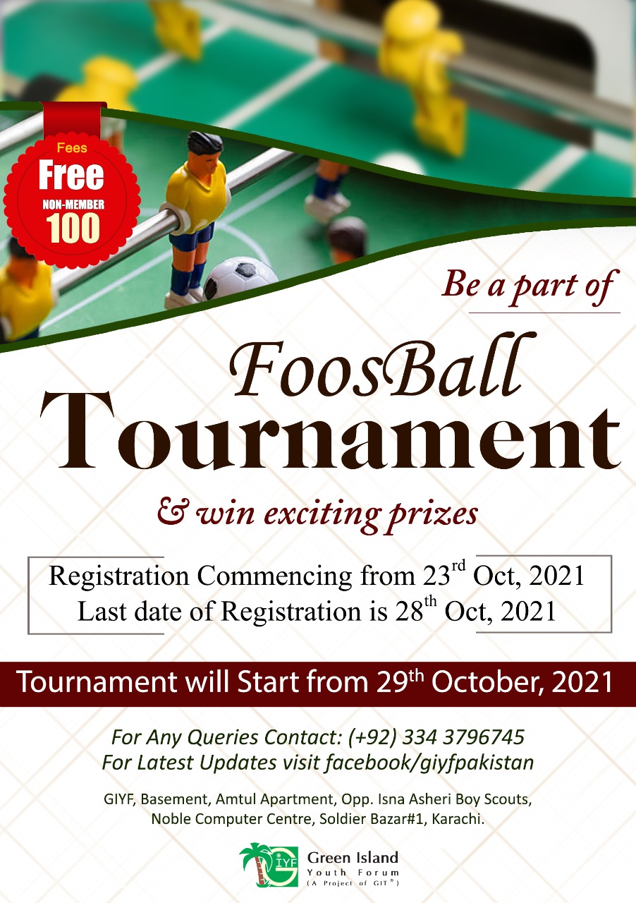 Open House Foosball Tournament