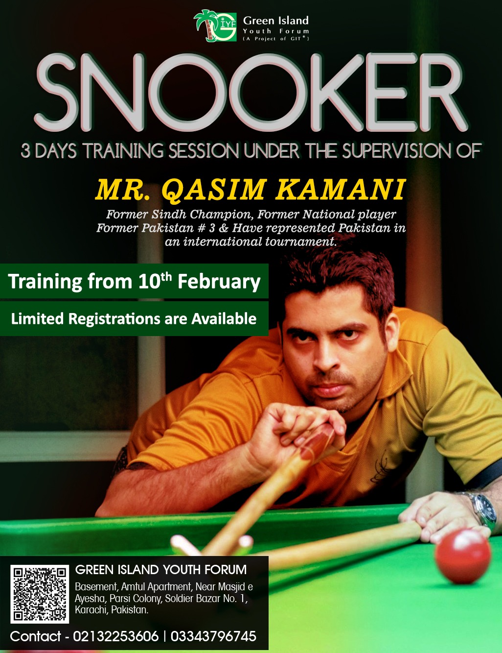 Snooker Training Session