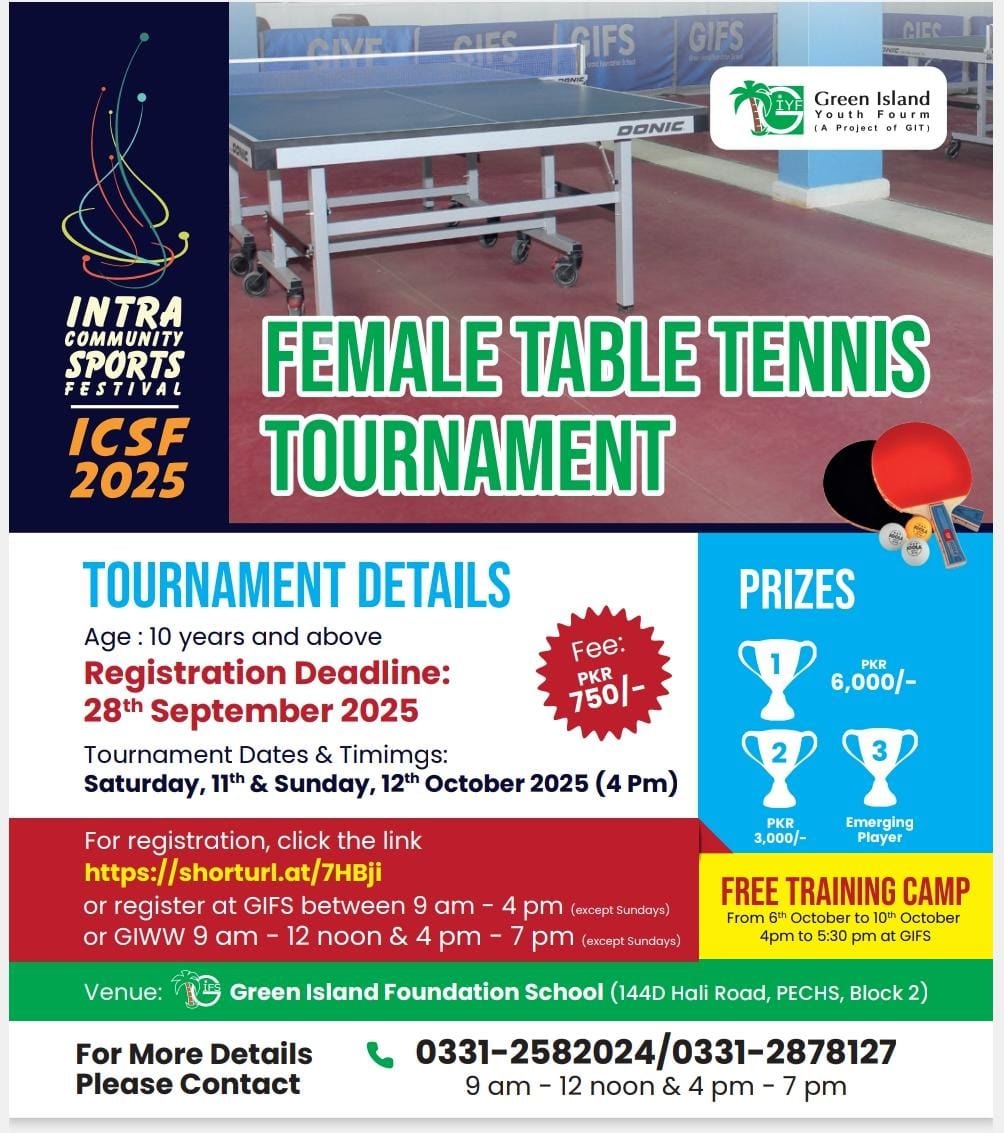Female Table Tennis Tournament