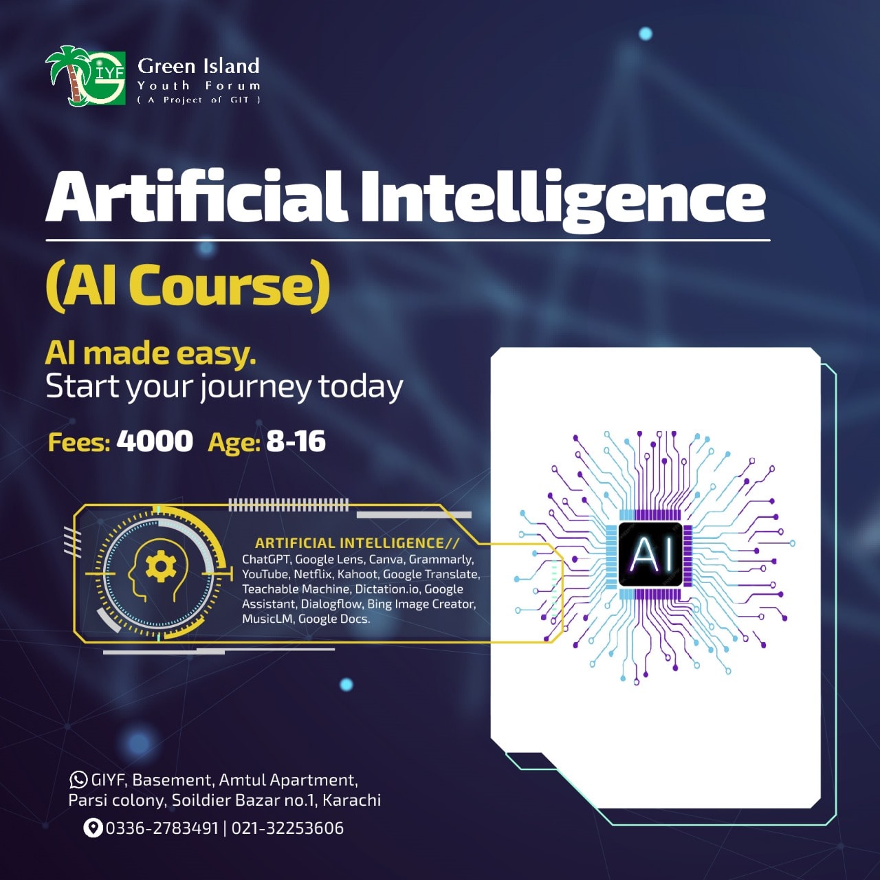 Artificial Intelligence (AI Course) 2025