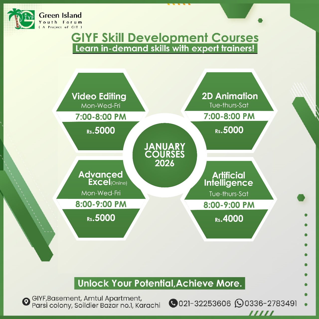 January Computer Courses