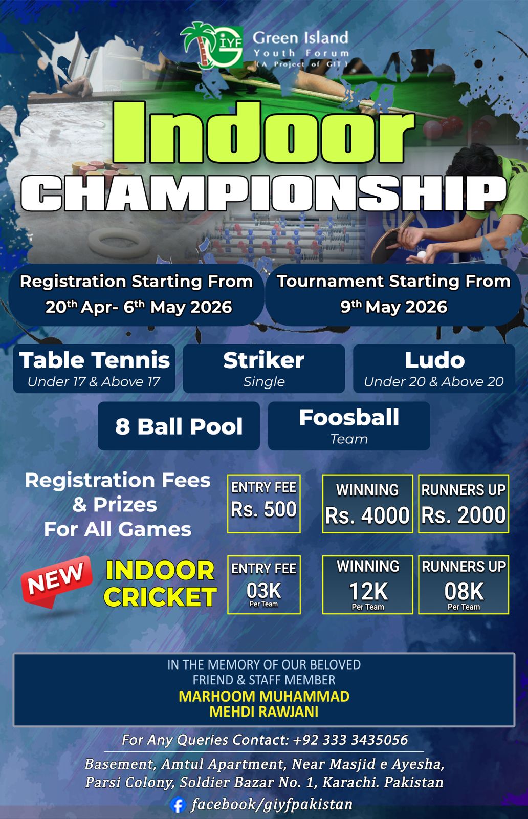 Indoor Championship 2026