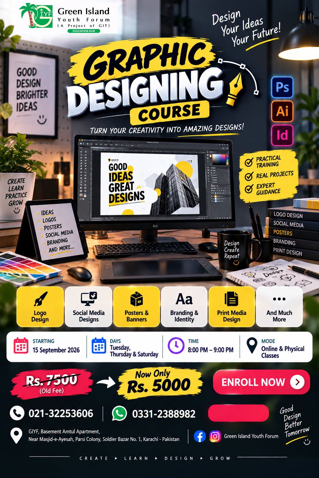 Graphic Designing Course Sep 2026